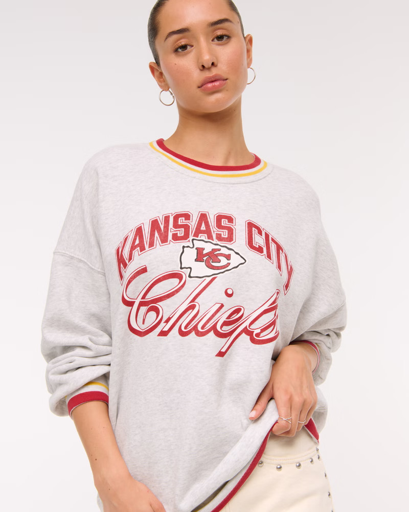 Kansas City Chiefs Vintage Sunday Crew | Abercrombie & Fitch (US)