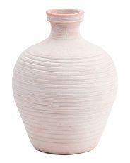 12in Natural Rounded Vase | Marshalls