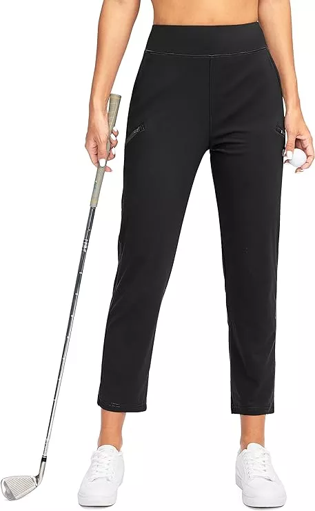 SANTINY 16 Golf Skorts Skirts for Women Zipper Pockets Women's High Waisted  Tennis Skirt Athletic Skort