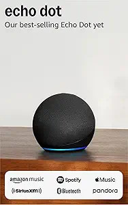 Amazon Echo Dot (newest model) - Vibrant sounding speaker with Alexa+ Early Access, Great for bed... | Amazon (US)