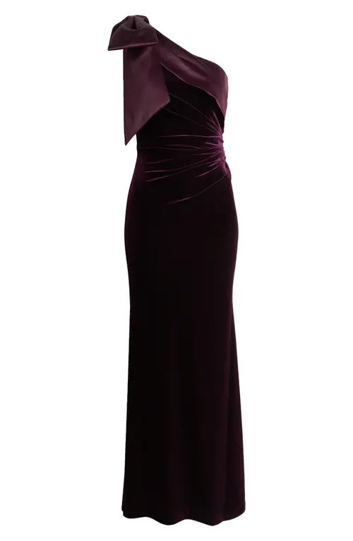 one shoulder velvet gown | Nordstrom | Nordstrom