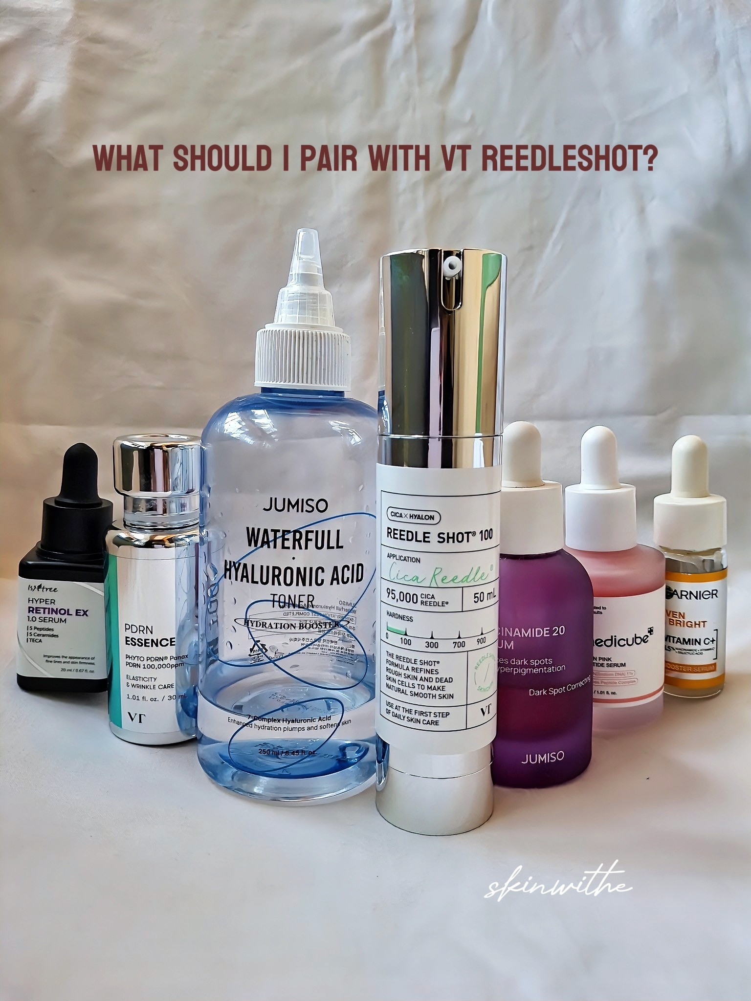 Products I pair with VT Reedleshot 🙌🏾❤️Korean skincare kbeauty 

