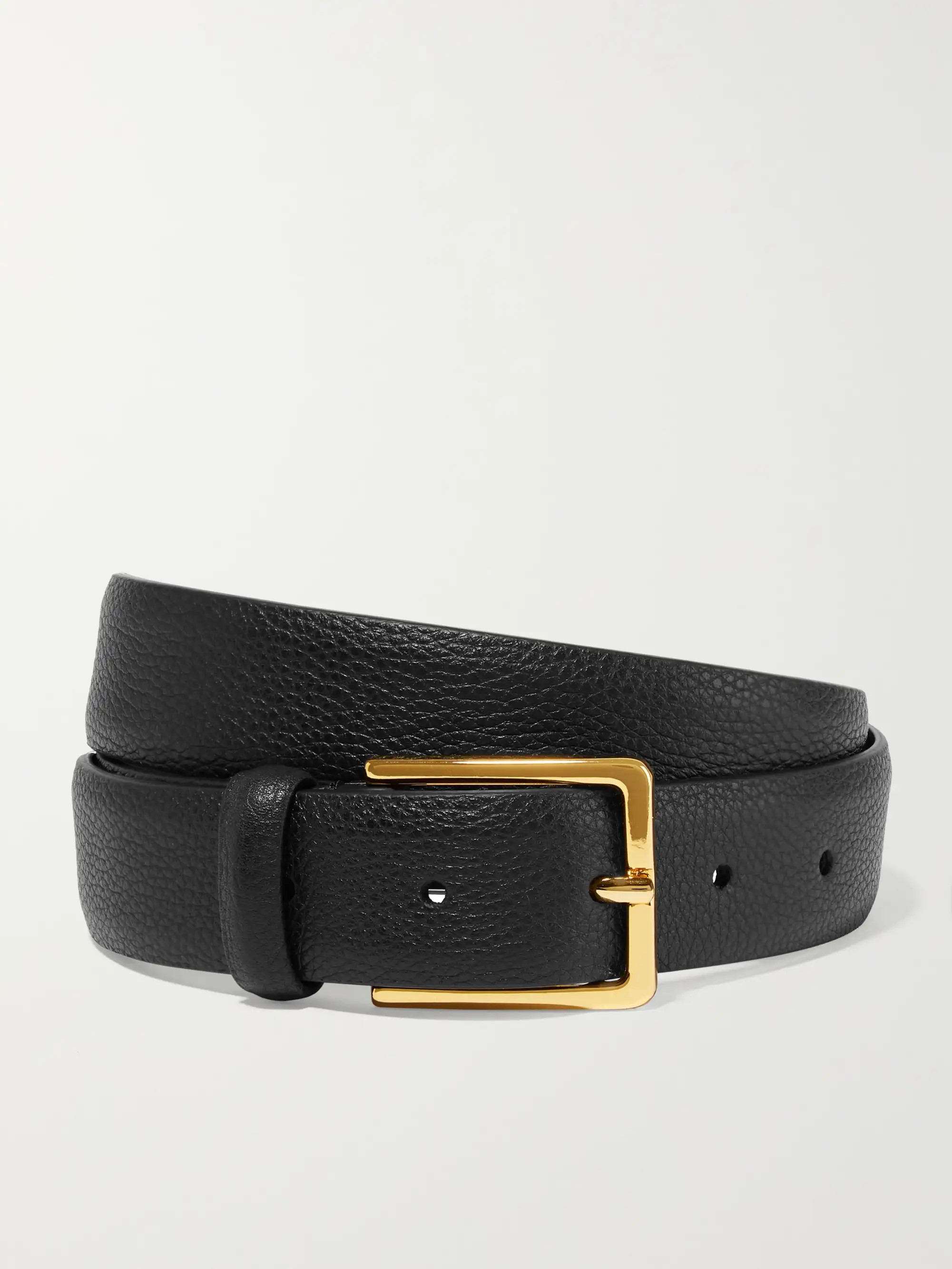 Textured-leather belt | NET-A-PORTER (US)