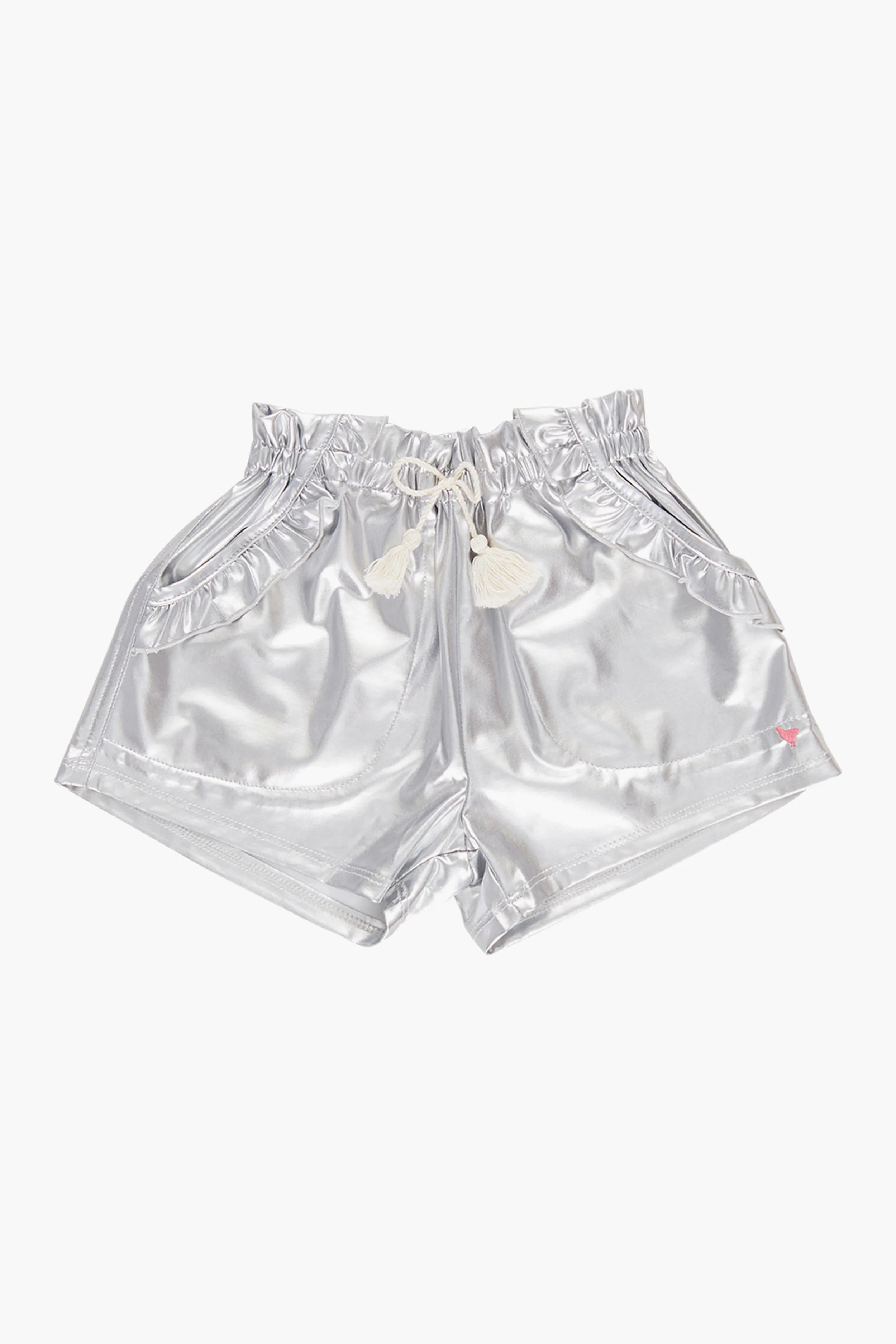 Silver Lame Theodore Short | Tuckernuck (US)