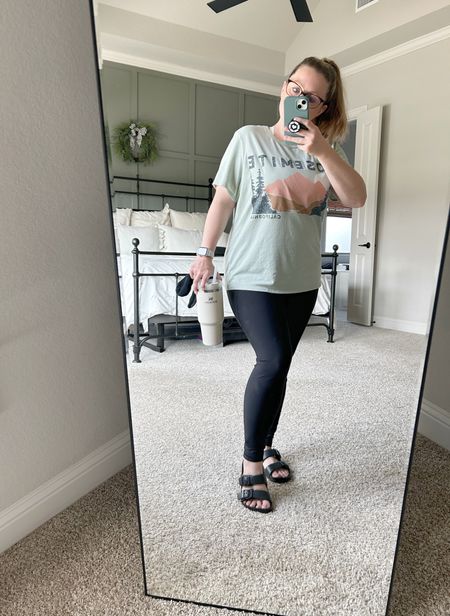 Another Round of Pilates Today. This time I tried Cardio Reformer and I know I’m going to feel it the next few days because it was a good workout. Here’s what I wore… my favorite leggings from OldNavy and sports bra and shirt from Target. Size up in the shirt. 

#LTKstyletip #LTKcurves #LTKfit