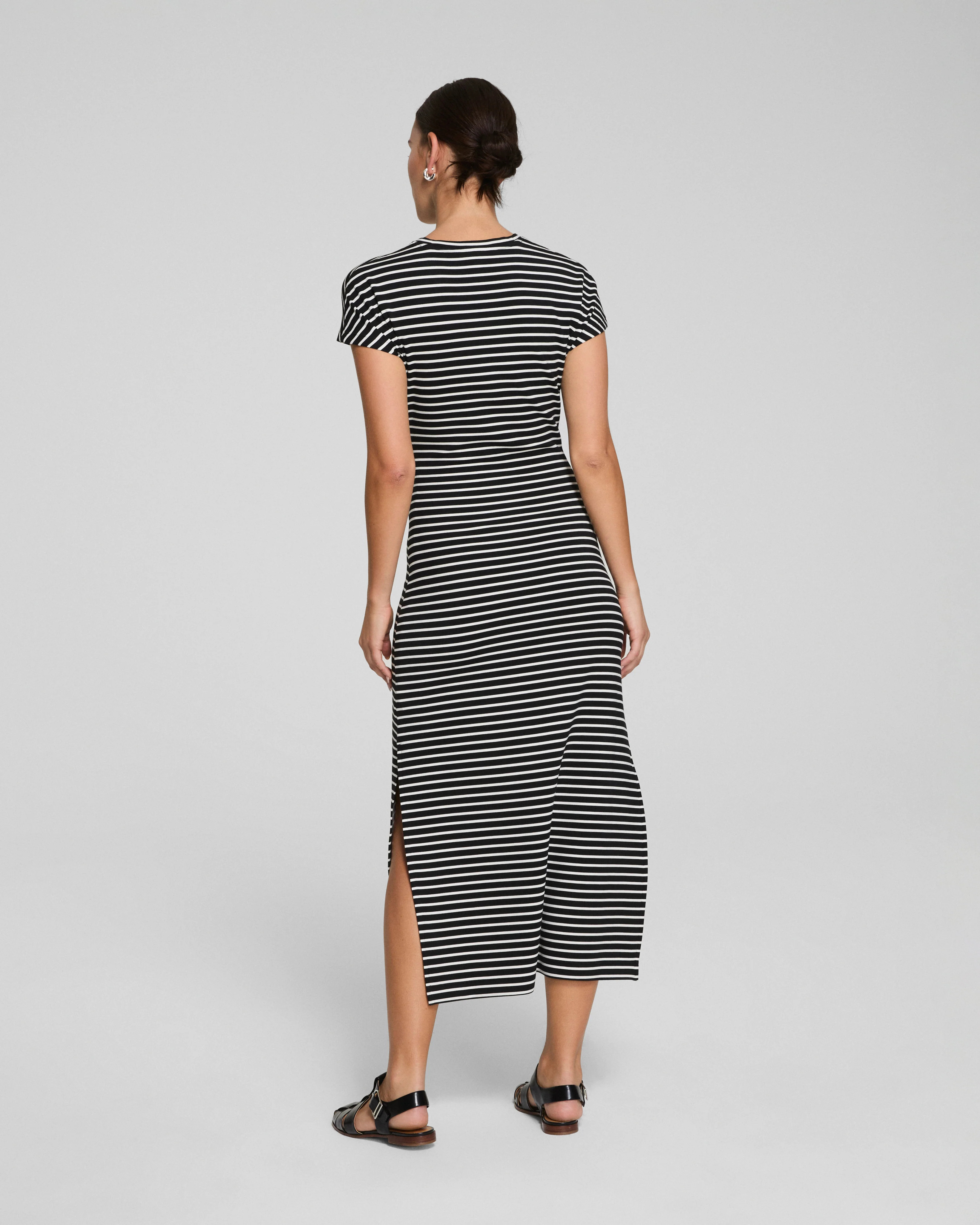 SPANX® AirEssentials Tie-Waist Maxi Dress, Stripe | Spanx