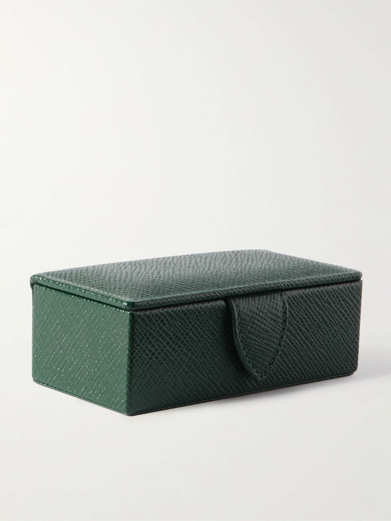 Panama Mini Cross-Grain Leather Cufflinks Box | Mr Porter (EMEA)