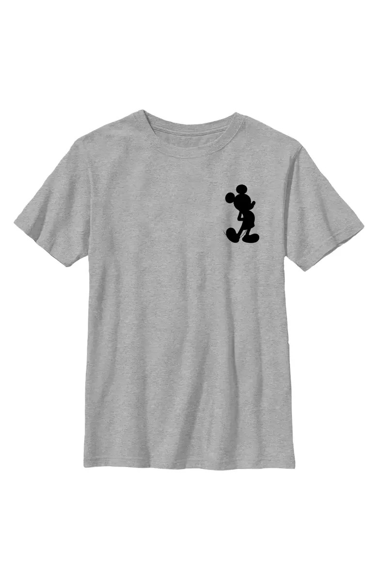 Boy's Mickey & Friends Mickey Mouse Pocket Silhouette  Graphic T-Shirt | Nordstrom