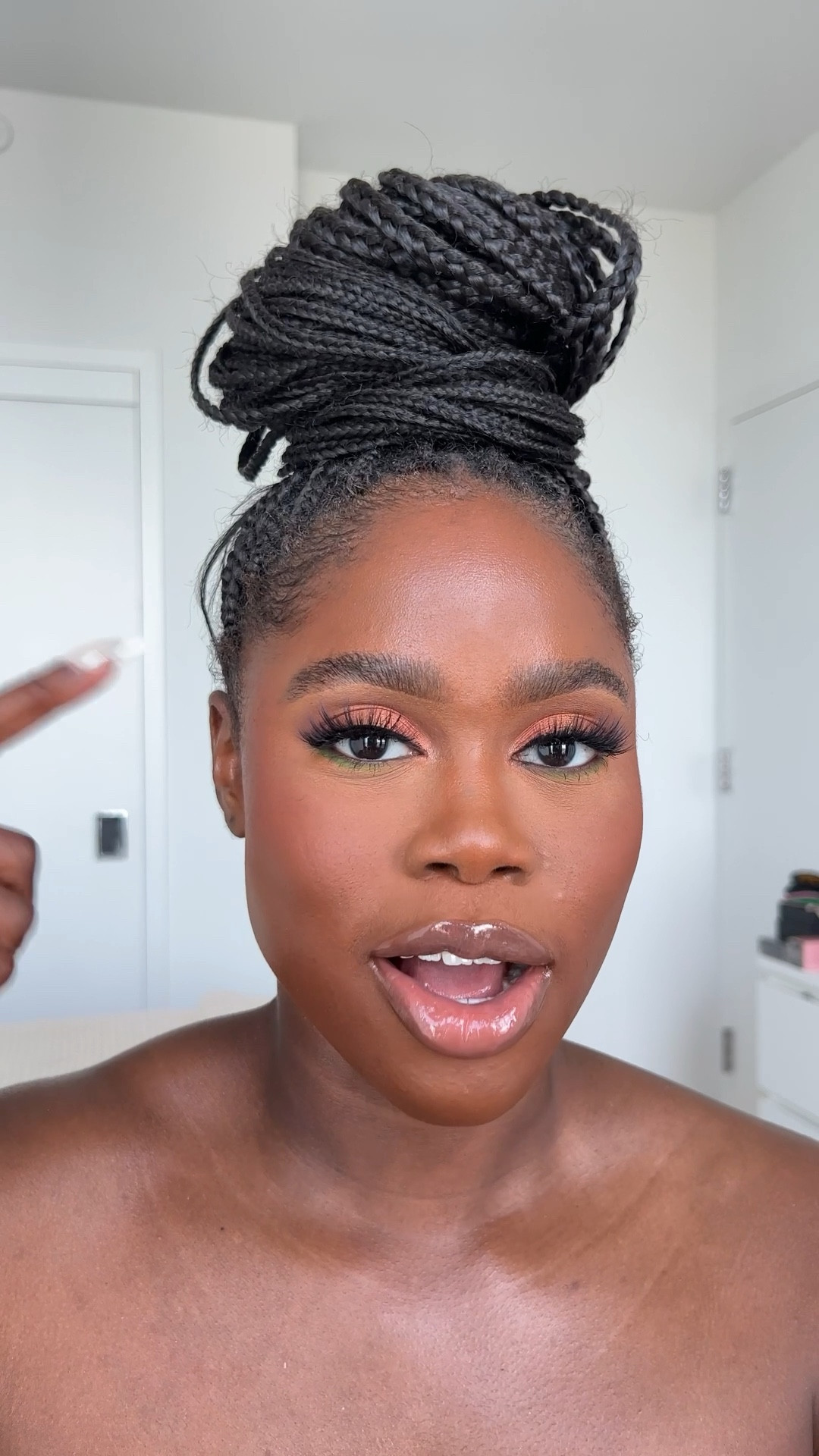 My feathery brow routine 