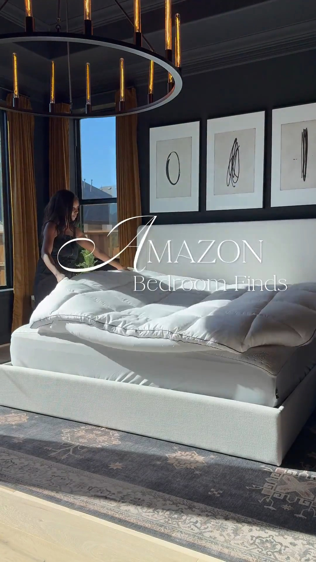 Still absolutely swooning over this bed 😍 Had to bring the same vibe to my Primary Bedroom too! This one’s a King, while my guest bedroom has the Queen version—both are total showstoppers.

The space is still coming together, and I’m already dreaming of adding brass picture lights over the artwork to elevate it even more ✨

Ready to start your bedroom decoration journey? I’ve linked all the items here for easy, hassle-free shopping—tap to grab your favorites and transform your space today!

#BedroomGoals #HomeDecor #BedroomInspo #InteriorDesign #EasyShopping

#LTKHome #LTKSaleAlert
