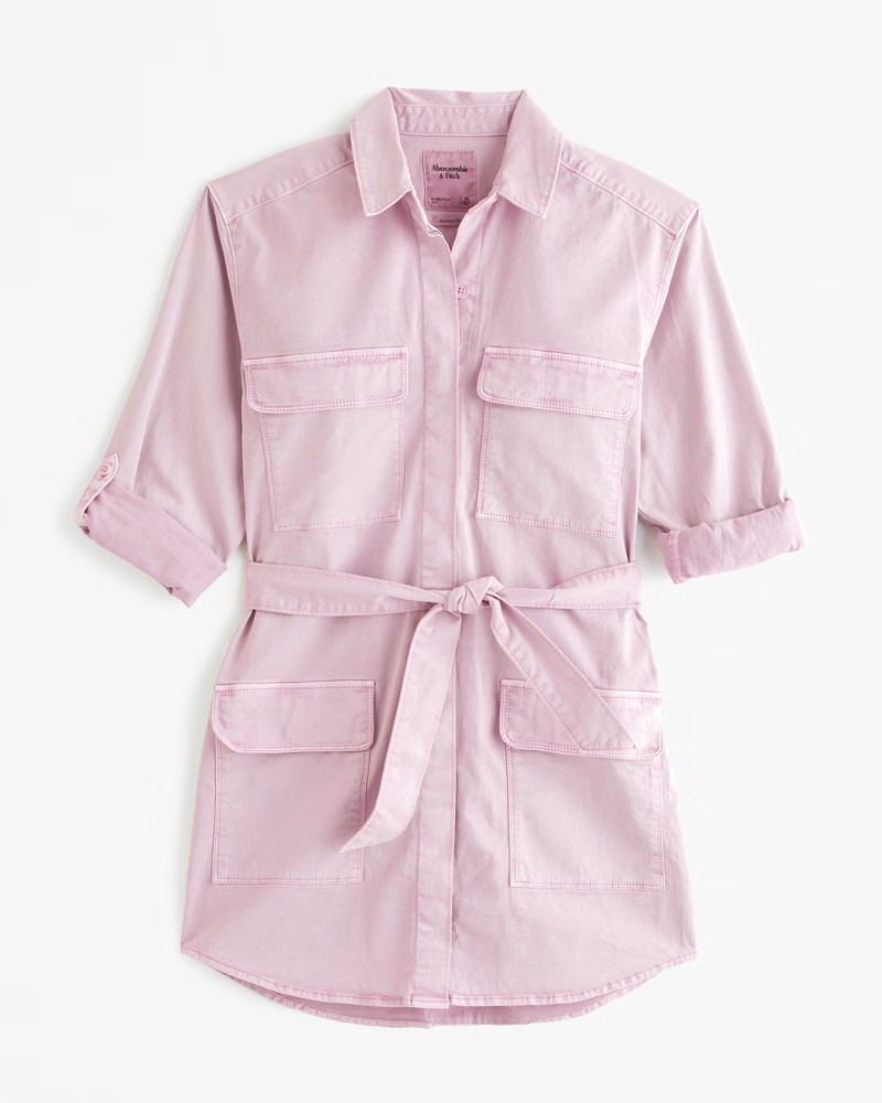 Utility Shirt Dress | Abercrombie & Fitch (US)