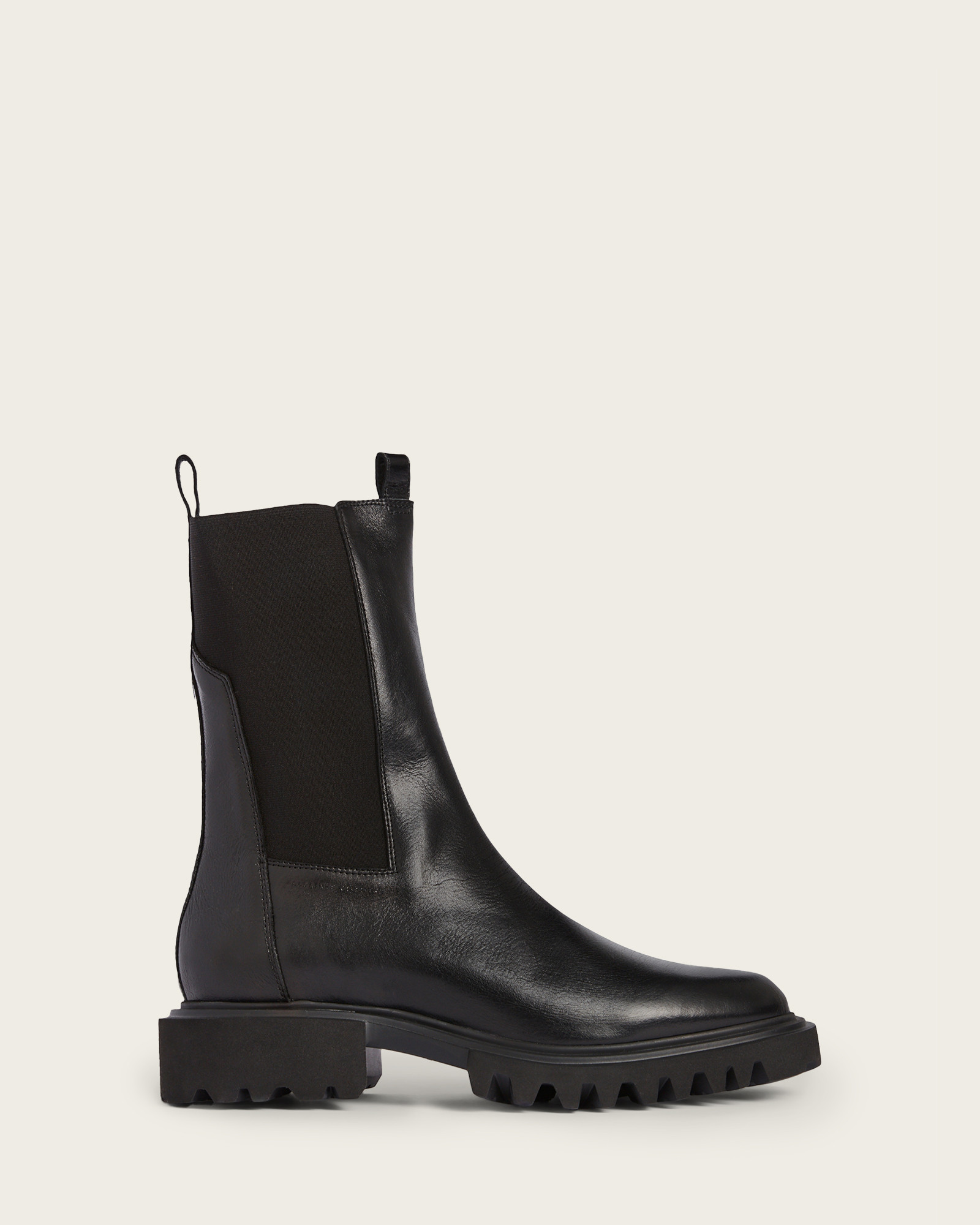 AllSaints Hallie Leather Ankle Boots | AllSaints US