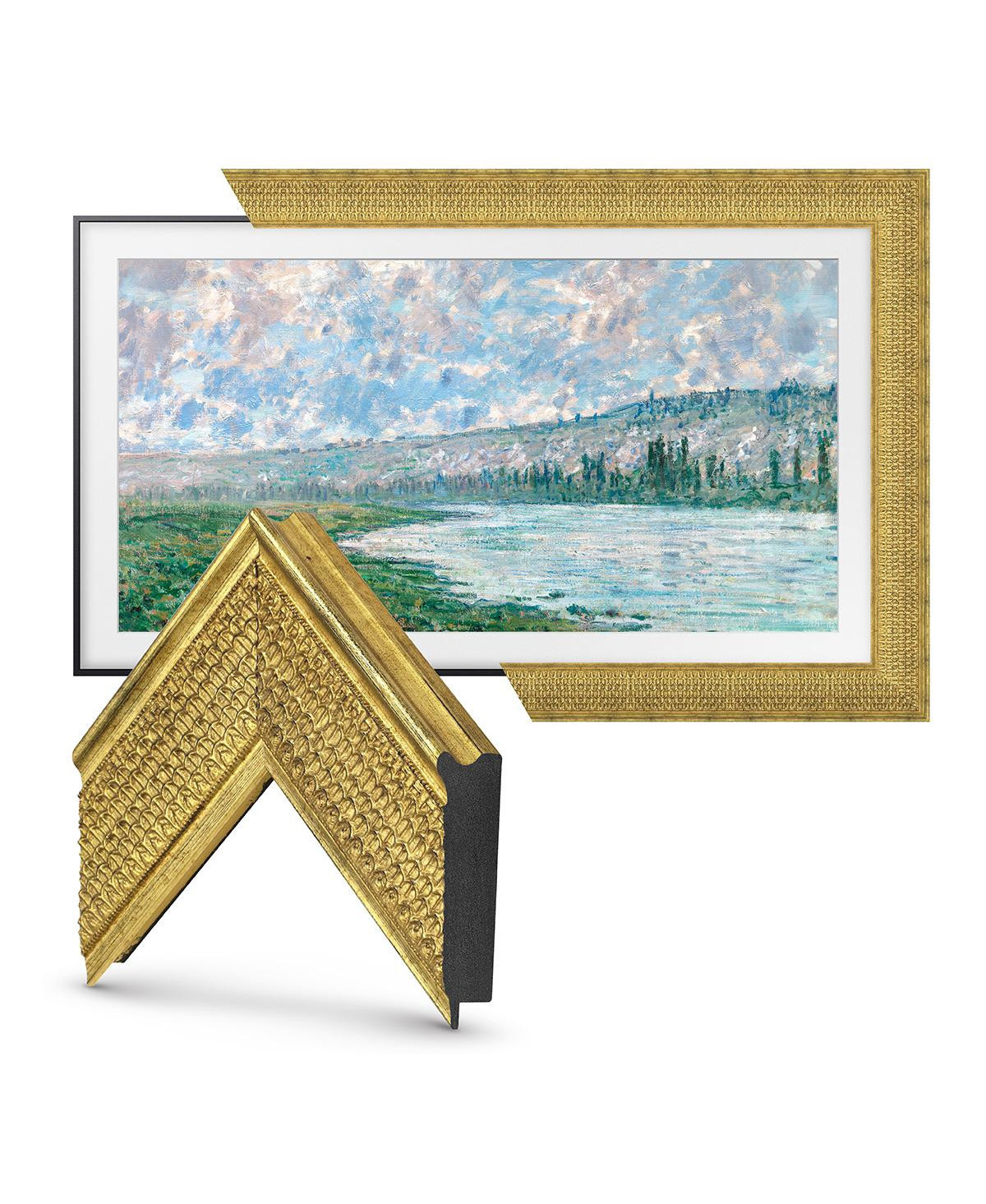 Deco Tv Frames 65" Frame for Samsung The Frame Tv 2021-2025 - Gatsby gold | Macy's