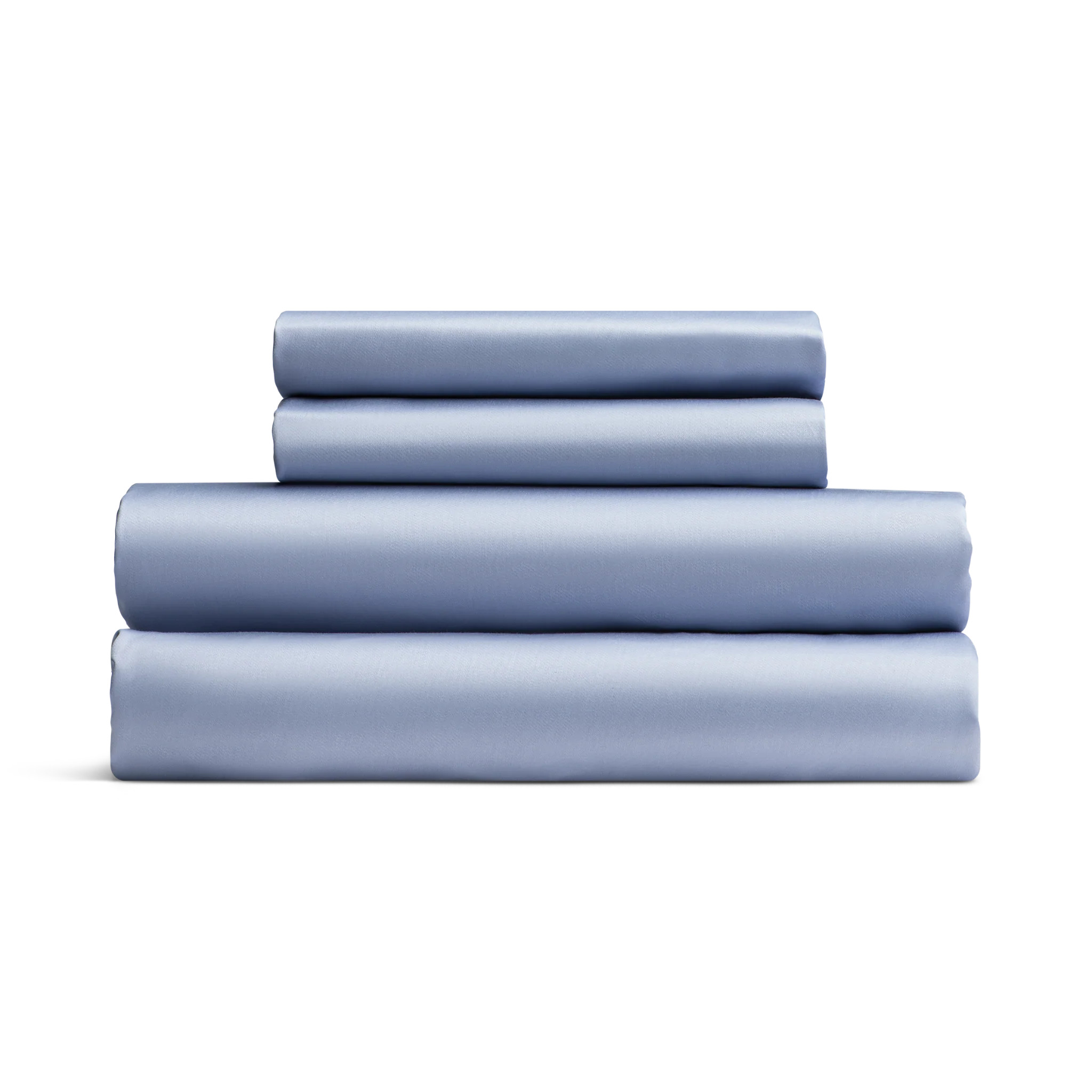 Sateen Sheet Set in Dream Blue | BleuBully Bedding