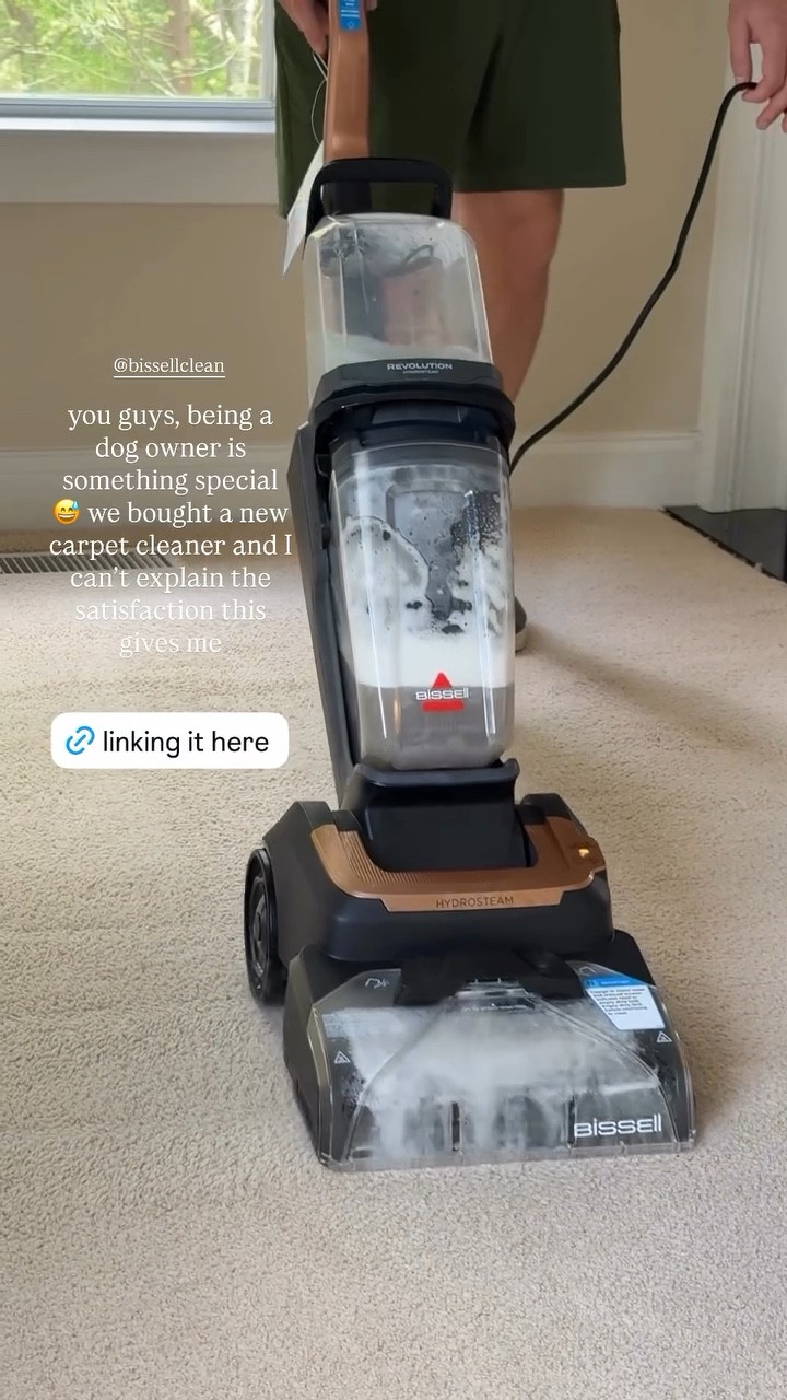 you guys, being a dog owner is something special 😅 we bought a new carpet cleaner and I can’t explain the satisfaction this gives me  @bissellclean

Comes with 2 16oz cleaning solutions, but we bought a separate one and they all smell soooo good and fresh. 

#LTKSaleAlert #LTKHome #LTKKids