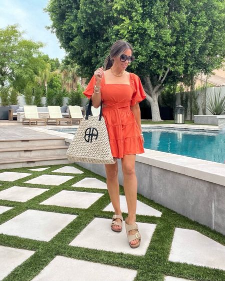 Love this dress for summer and on sale for under $30…make it girlie, casual, or date night fun with different accessories..dress sz medium 
Sandals tts
Amazon outfit ideas liveloveblank, Kim blank #ltku

#LTKSeasonal #LTKStyleTip #LTKTravel