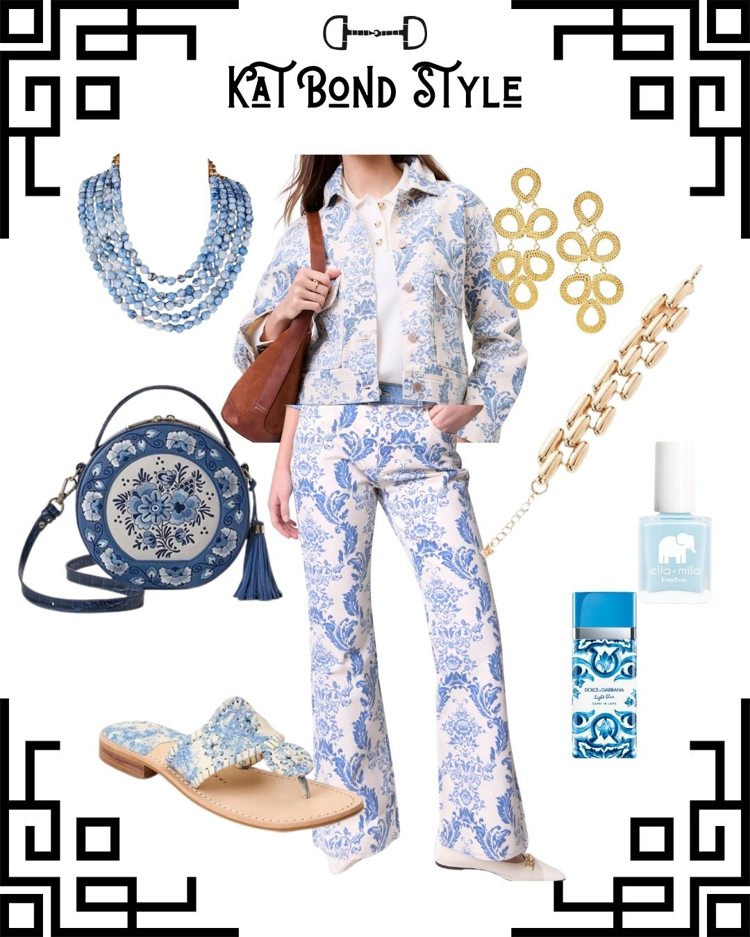 Matchy Look #1
I love this toile inspired floral, especially on pants and was thrilled to see it on jeans! Here is how I would style this look.

#LTKSeasonal #LTKstyletip #LTKfindsunder100