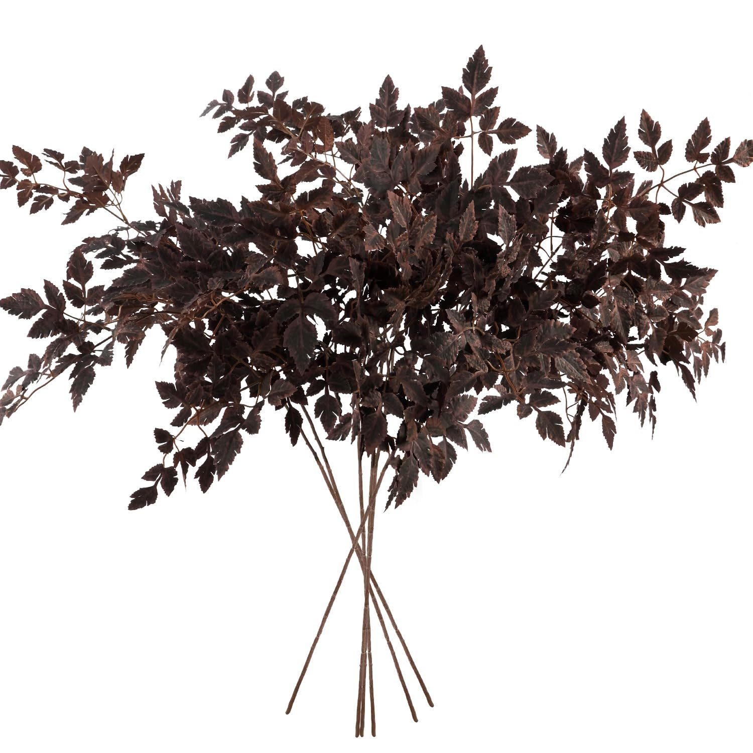 MISSPIN Artificial Fall Leaves Stems, 8 PCS Fall Decorations for Indoor Outdoor Halloween Thanksg... | Amazon (US)