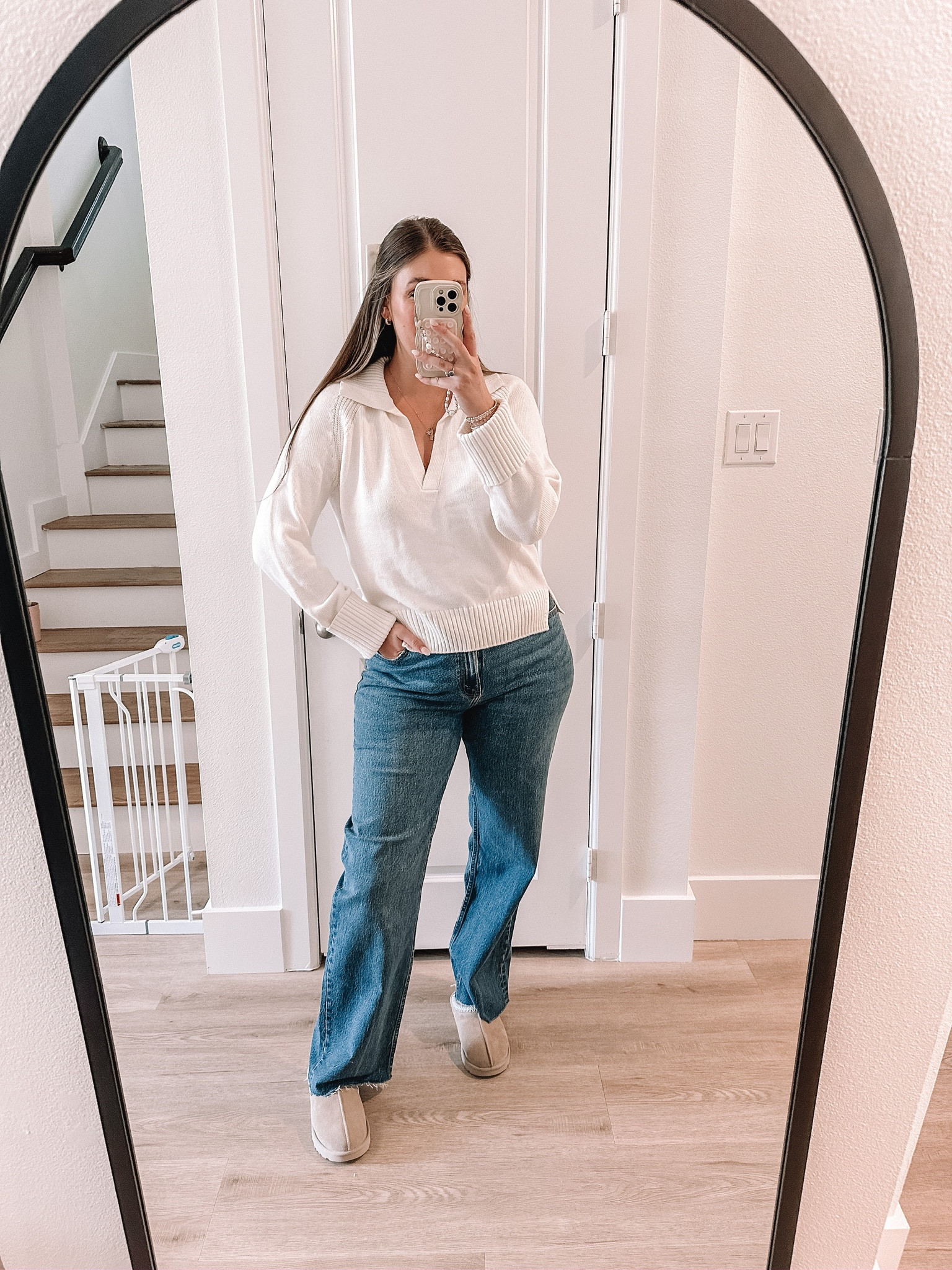 In my DMs this week! This preppy sweater is perfect for fall and I’ll be wearing it constantly! 