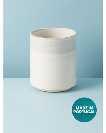 Made In Portugal 7in Ceramic Speckled Utensil Crock | HomeGoods