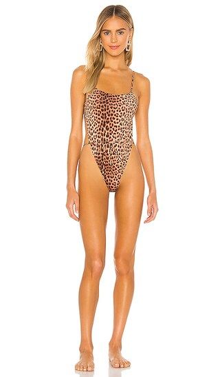 Bardot One Piece in Leopard | Revolve Clothing (Global)