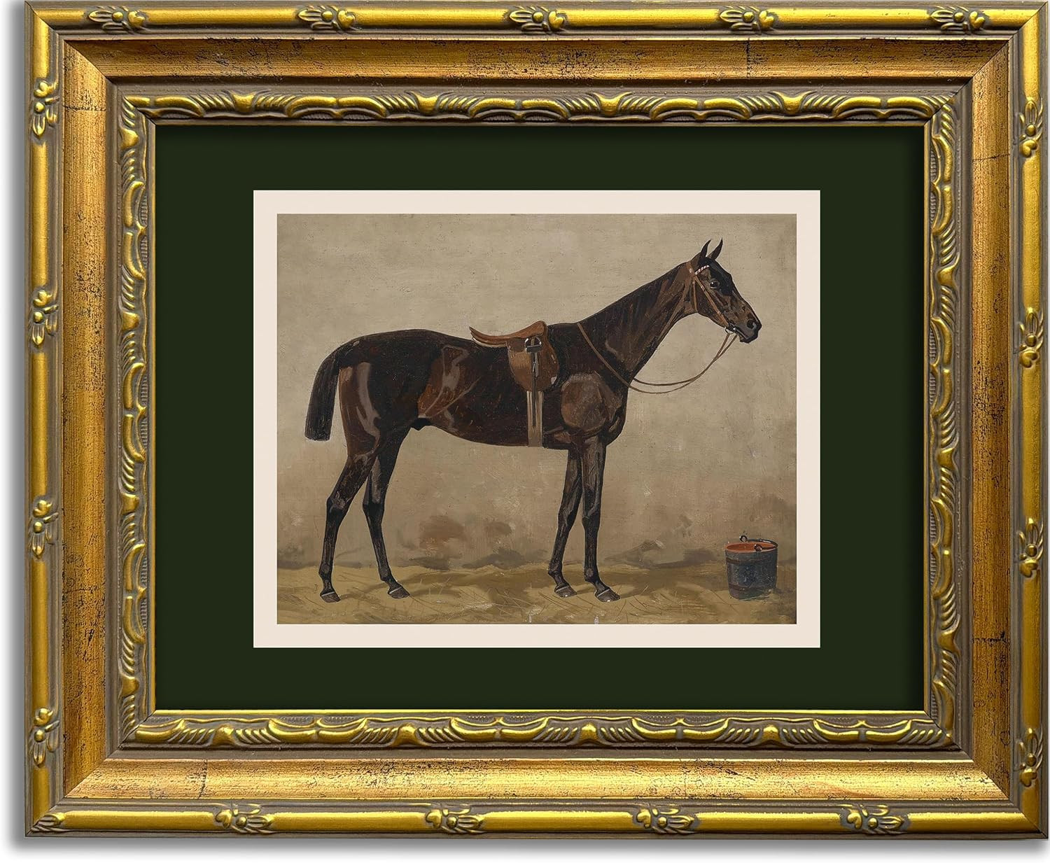 DR.RiftArt Vintage Horse Wall Art, Antique Equestrian Wall Decor | Amazon (US)