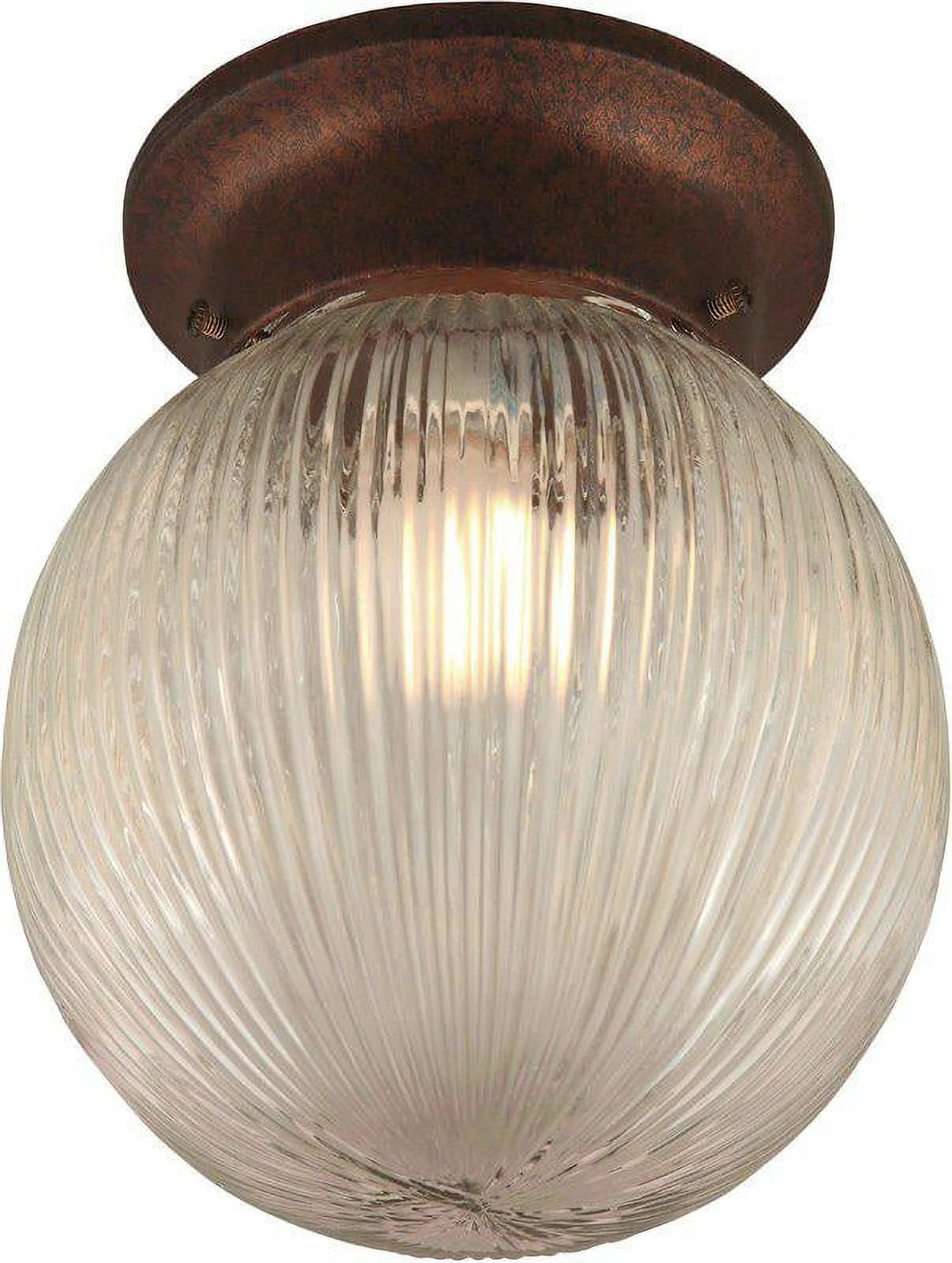 Hardware House Classic Bronze Single Light Ceiling Fixture | Walmart (US)