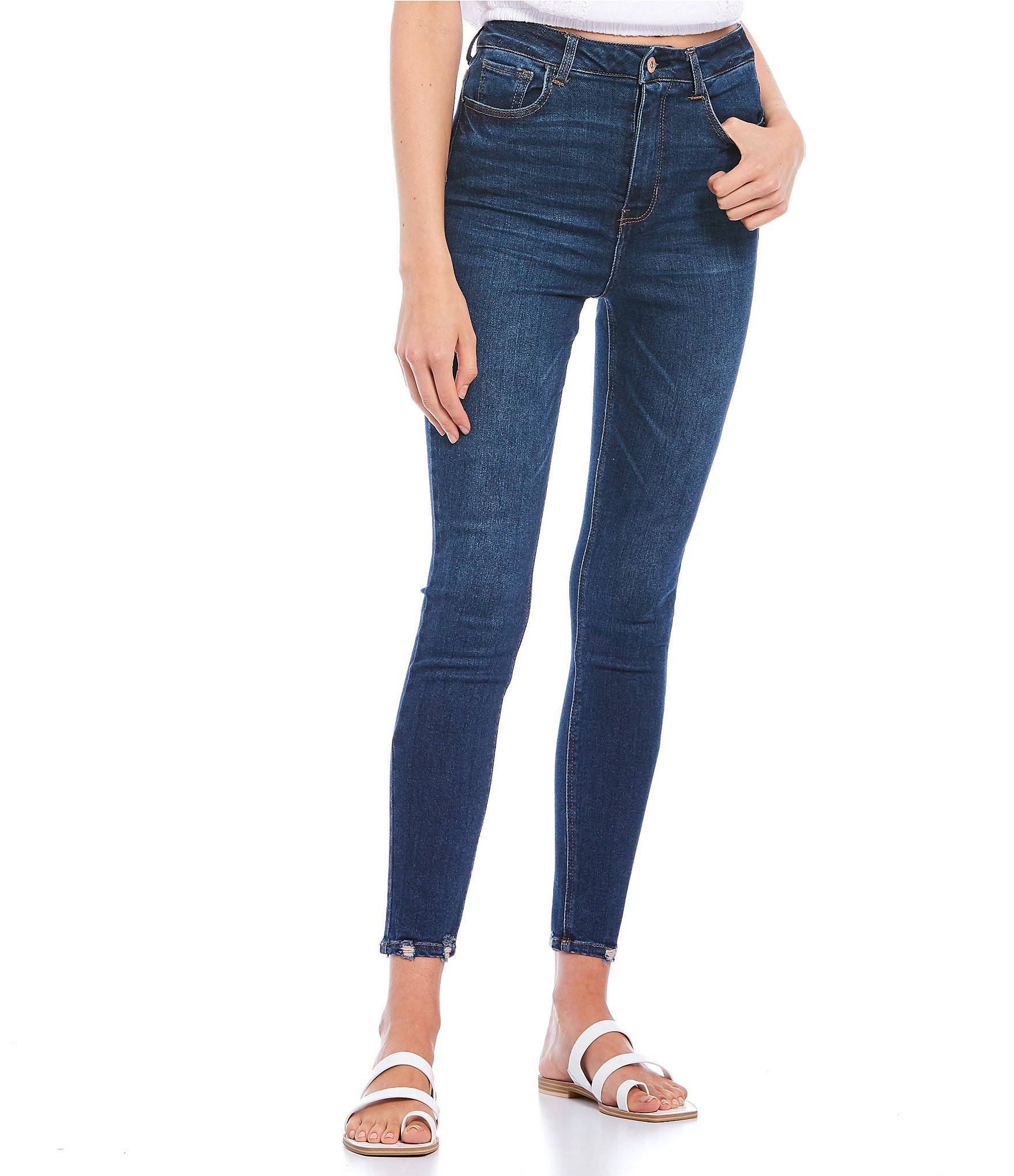 Real Cheeky Super High Rise Skinny Jeans | Dillard's