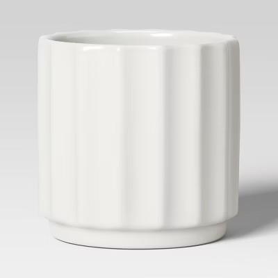 Geared Terracotta Indoor Outdoor Planter Pot  - Threshold™ | Target