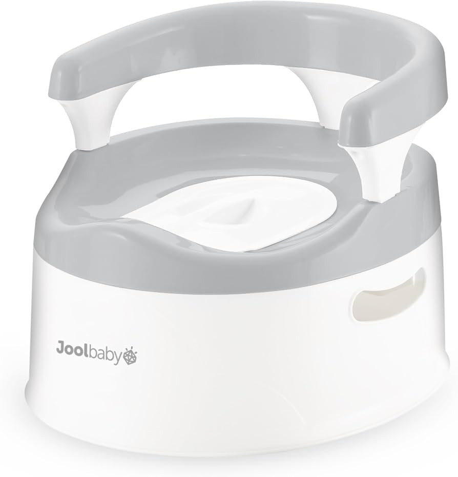 Jool Baby Potty Chair for Toddler Toilet Training - Splash Guard & Back Support (Gray) | Amazon (US)