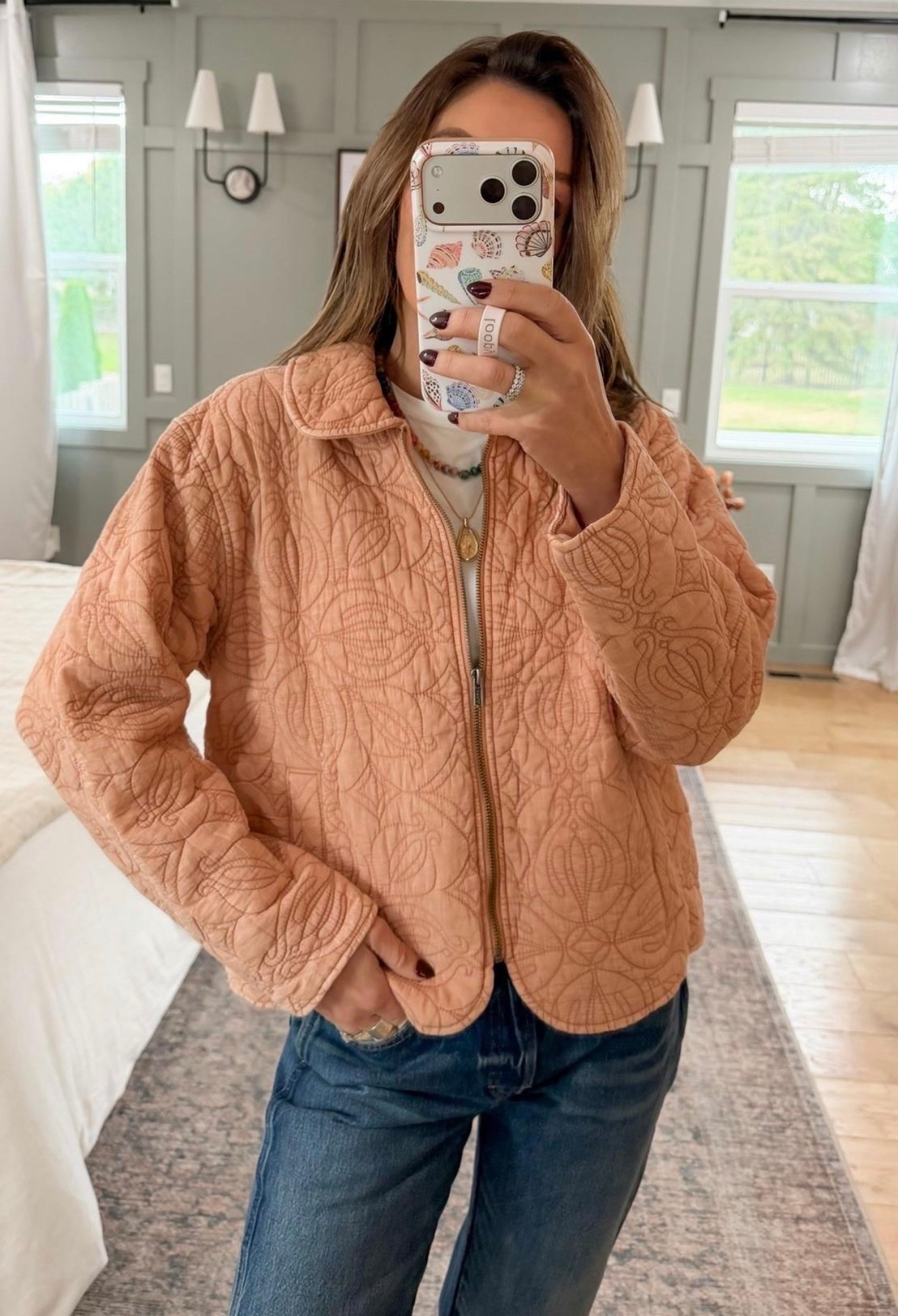 The most October jacket ever 🎃🍂

#fall

#LTKmomlife #LTKOver40 #LTKSeasonal