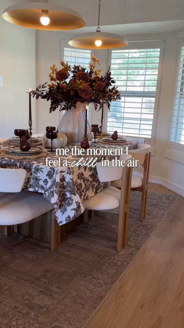 An affordable fall tablescape made almost entirely from pieces I can use again and again.