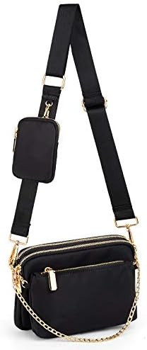 UTO Small Crossbody Bags for Women 3 in 1 Trendy Belt Purse Fashion Designer Mini Cute Sling Fann... | Amazon (US)