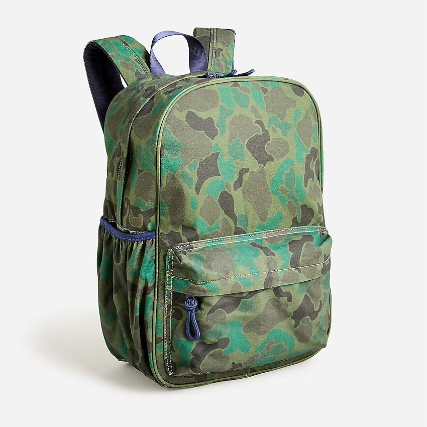 Kids' backpack in camo | J.Crew US