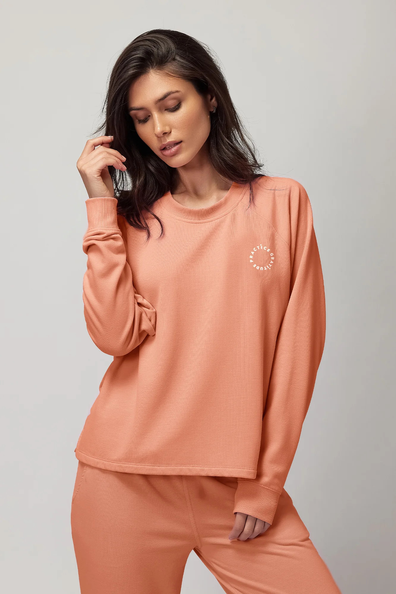 Hunger Action Month Raglan Pullover Sweatshirt | Spiritual Gangster