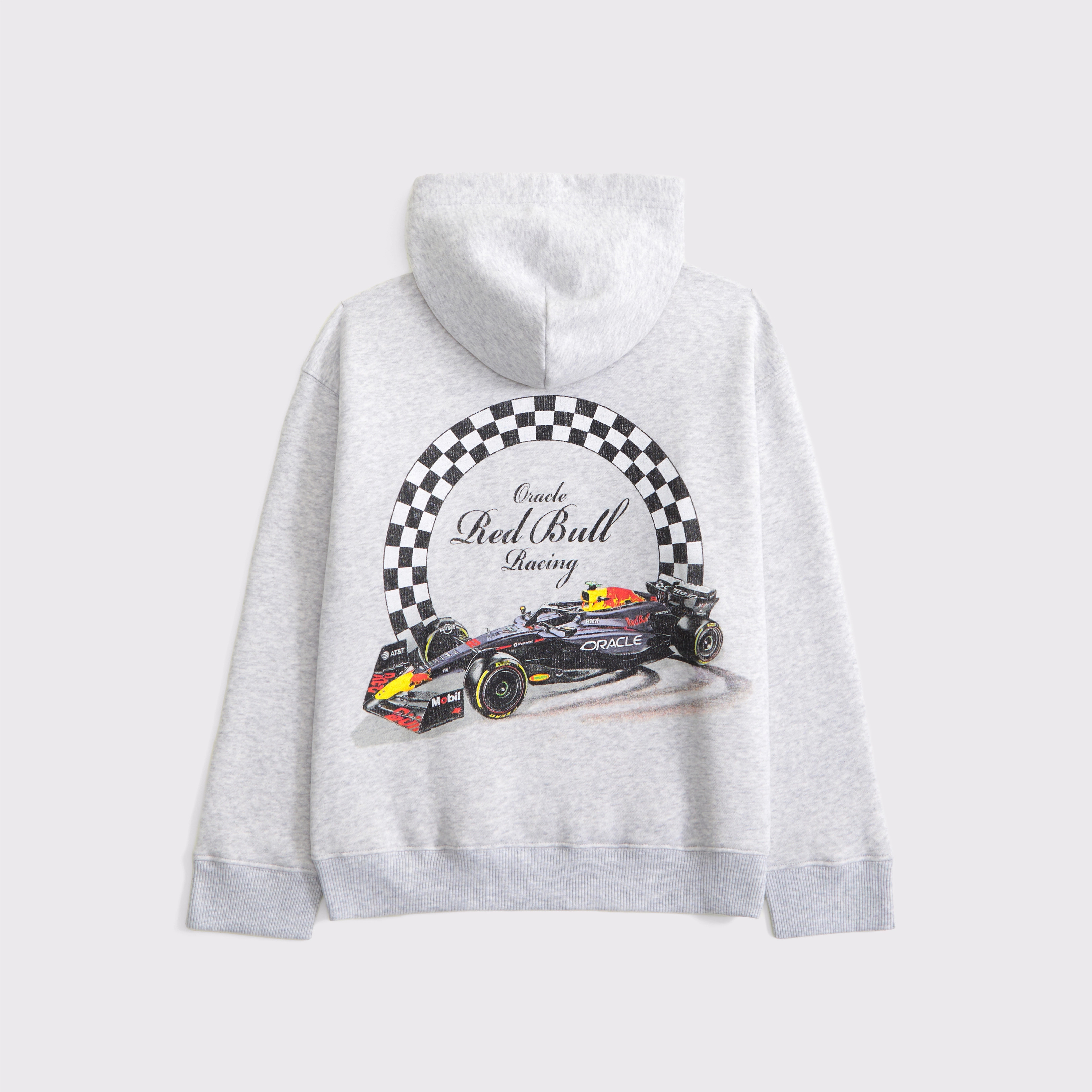 oracle red bull racing graphic popover hoodie | Abercrombie & Fitch (US)