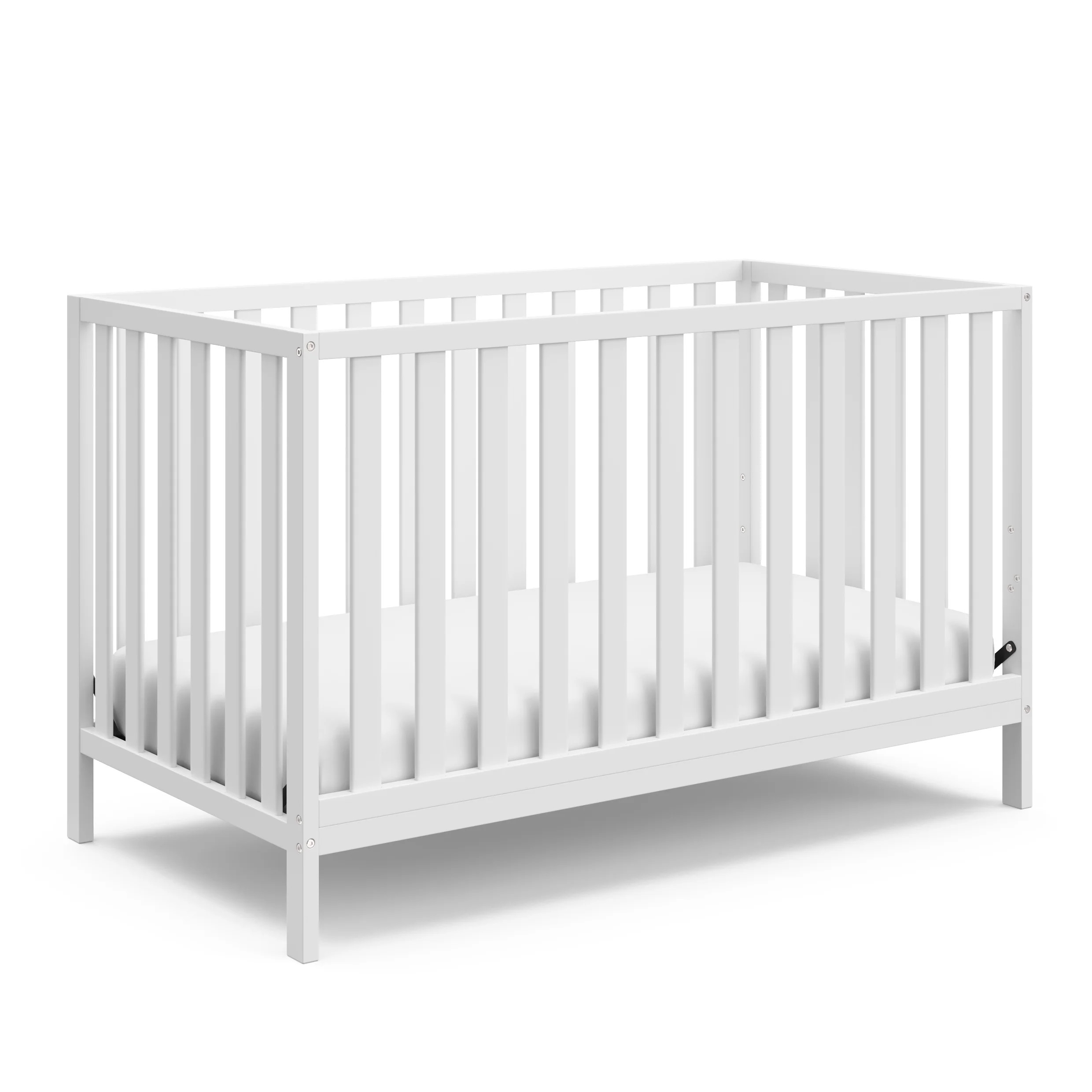 Storkcraft Sunset 4 in 1 Convertible Baby Crib, White | Walmart (US)