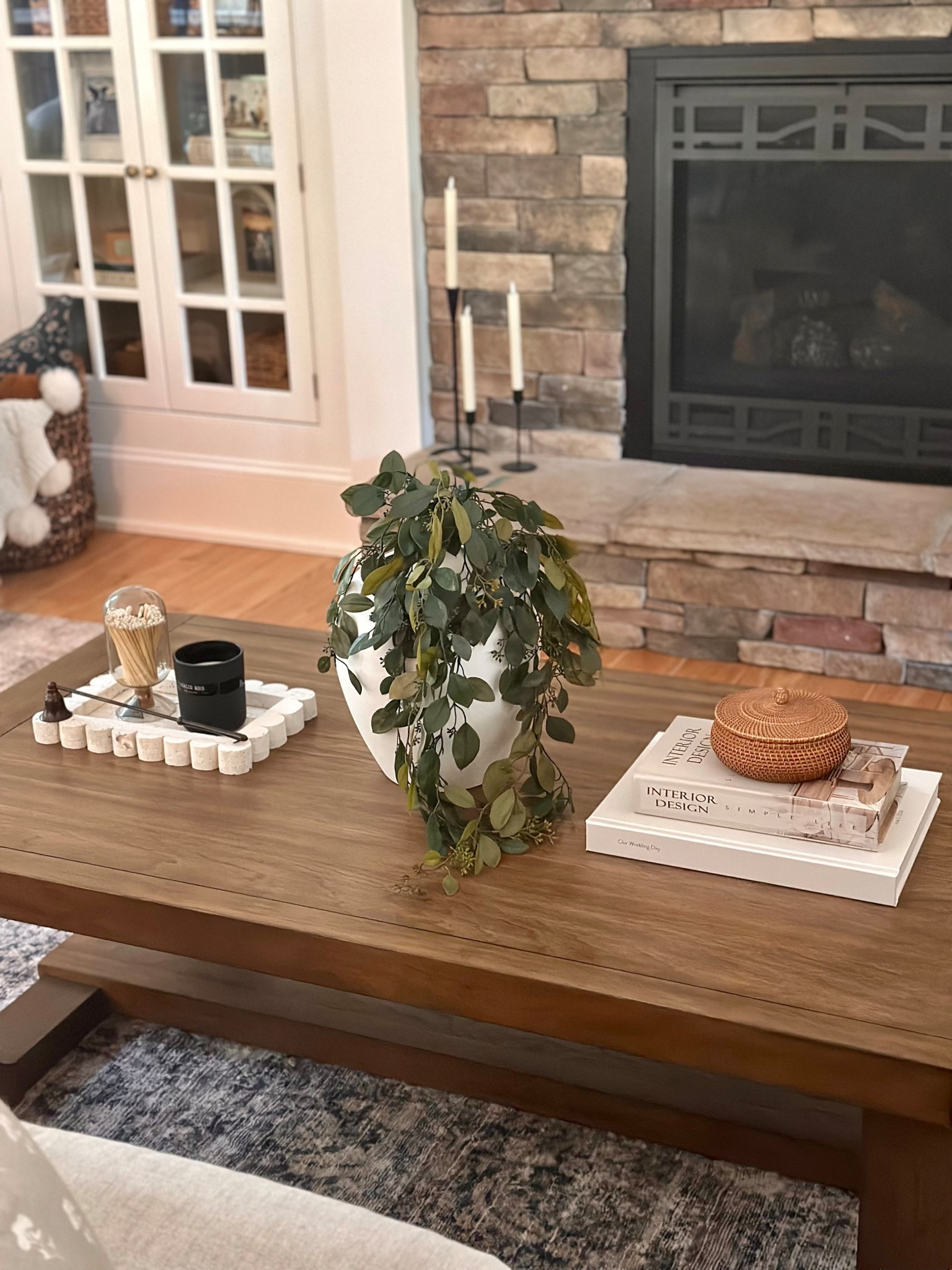 Coffee table faux floral styling for fall 

#LTKSeasonal #LTKSaleAlert #LTKHome