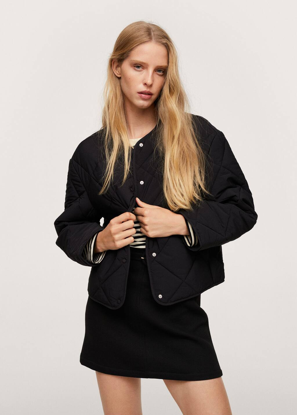 Ultralight button down jacket | MANGO (US)