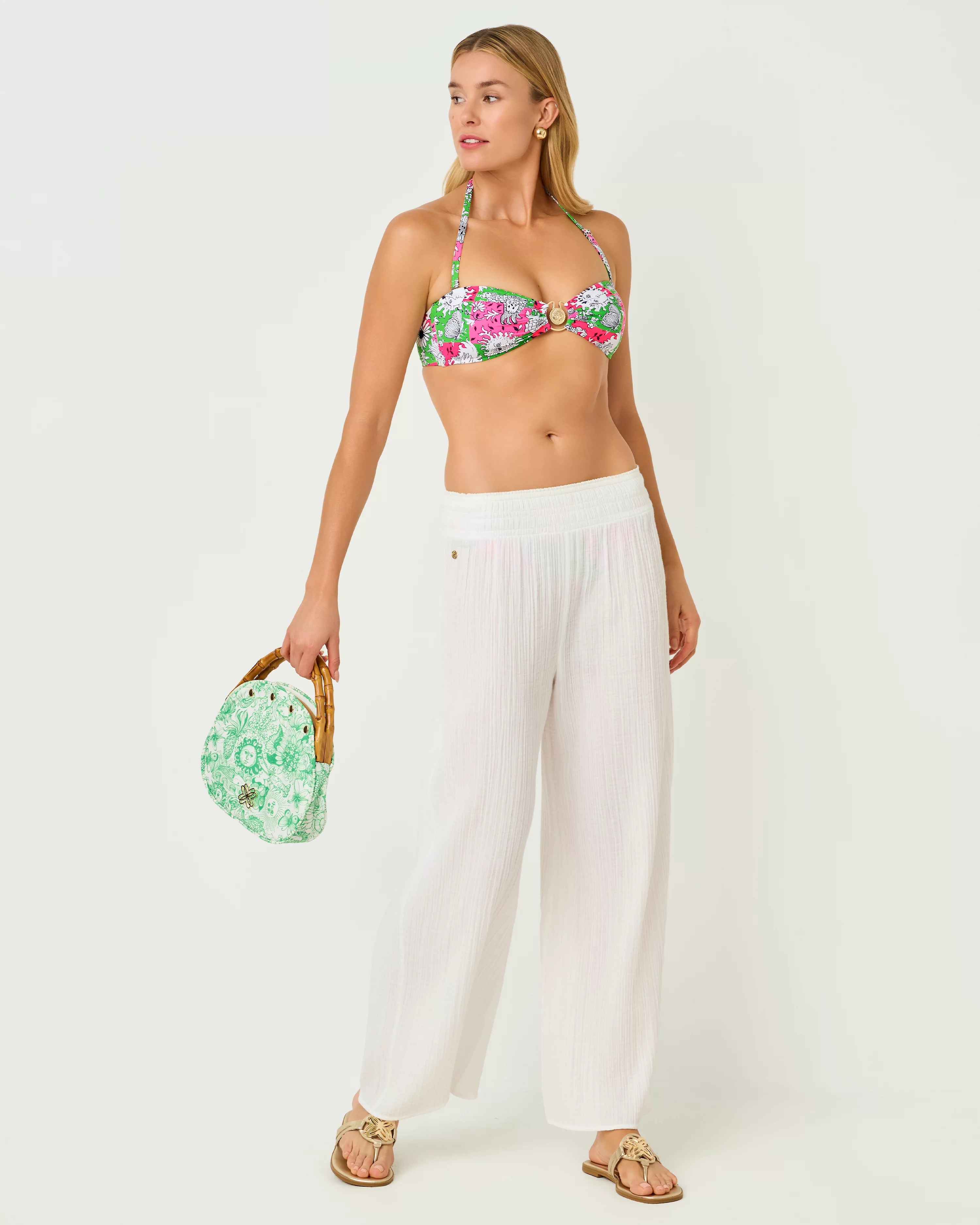 30" Enzo Cotton Cover-Up Pant | Lilly Pulitzer