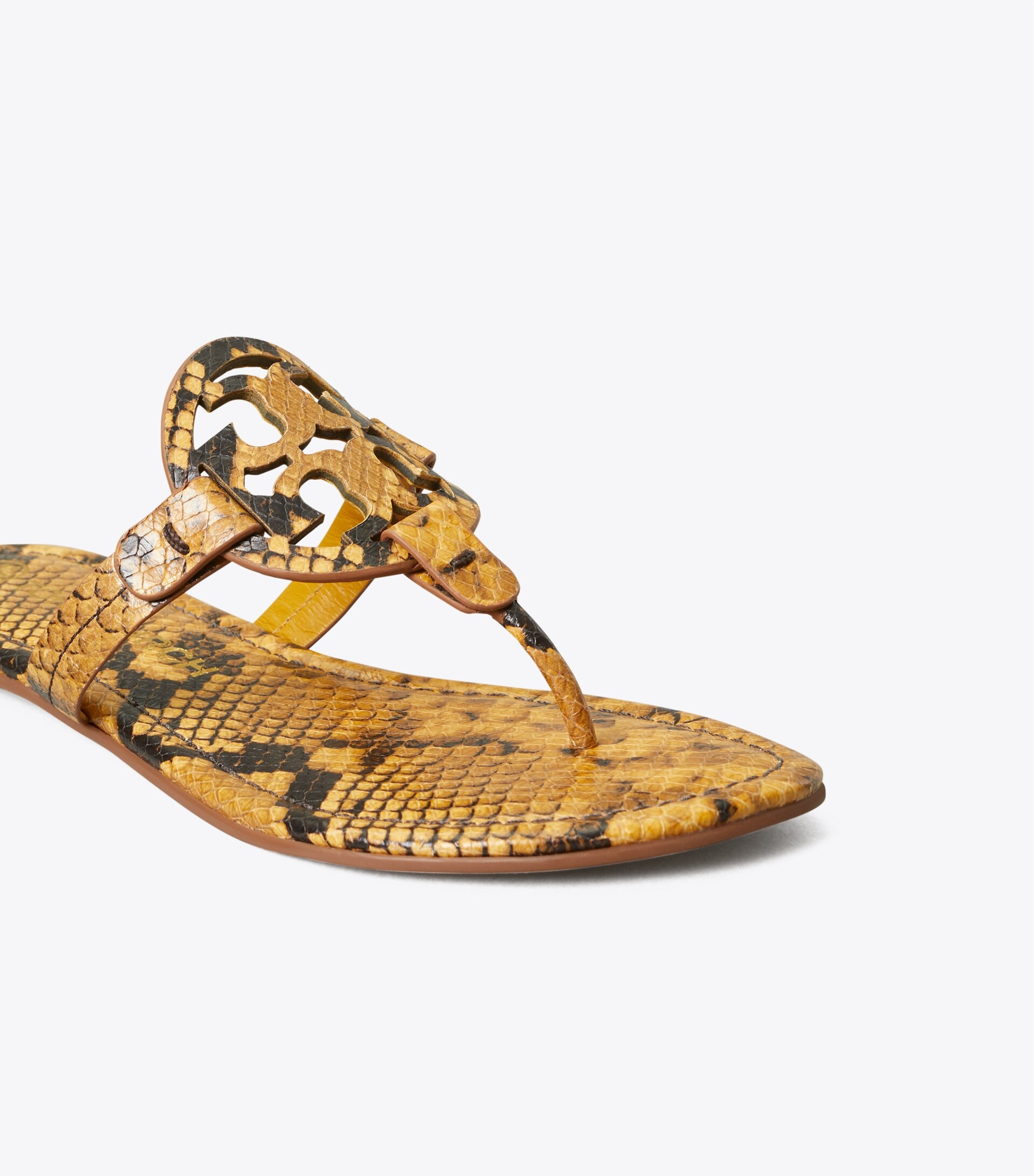 Miller Sandal, Embossed Leather | Tory Burch (US)