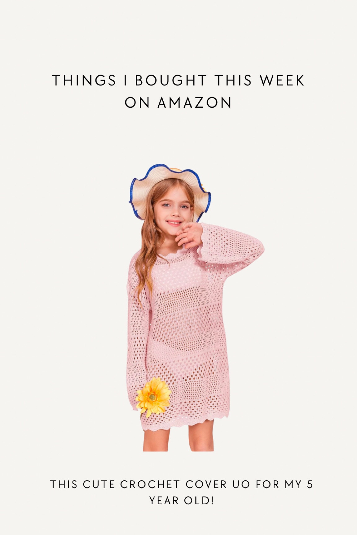 Little girl crochet cover up perfect for the beach or pool!

#LTKKids #LTKTravel