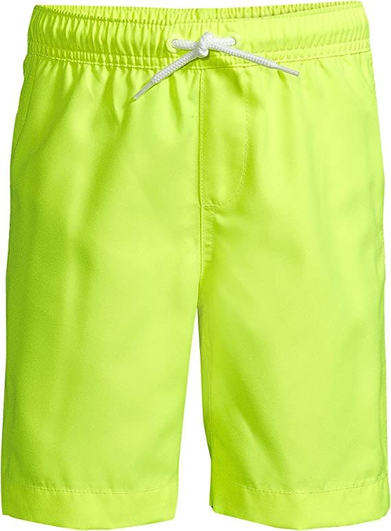 Lands' End Boys Print Swim Trunks | Amazon (US)