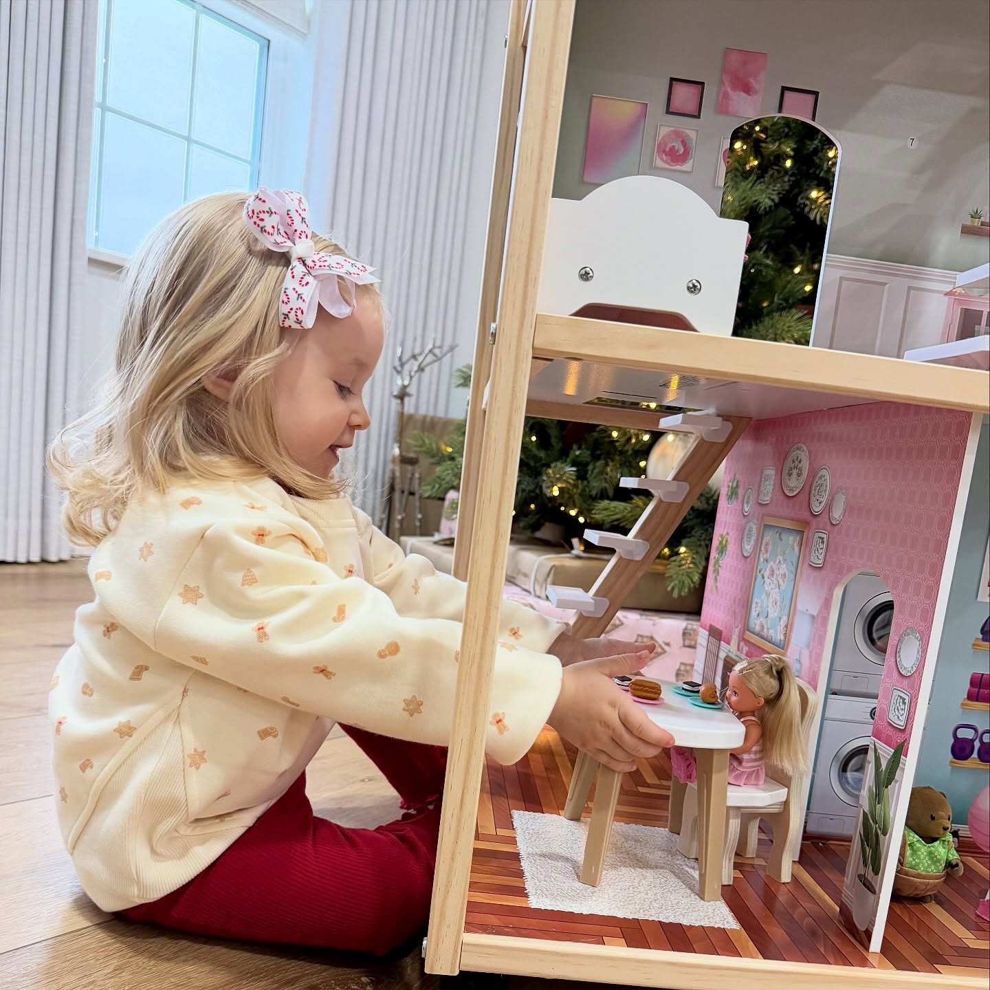 Not every toy becomes a favorite, but this one did🤍

This Delta Children Dollhouse has been such a hit with Mila. The open design allows for easy, shared play, and the movable structure makes it perfect for a busy household with multiple kids. It’s thoughtfully designed, sturdy, and easy for little hands to explore from every side.

We purchased this dollhouse from @walmart and it would make such a thoughtful Christmas or birthday gift for toddlers and young kids.

✨ Available from @deltachildren 
🛒 Retailer: @walmart 

🔗 Make sure you’re following me to receive my DMs.
Comment DOLLHOUSE and I’ll send the details straight to your inbox🤍
.
.
.

#playtimefun #babygirl #toddlerplayideas #deltachildren #kidstoys #dollhouse #kidsroominspo #kidsplayroom #toddlermomlife #momofseven #familyhome #toysforkids #sharedplay #giftideasforkids #christmasgiftideas #gifted #holidaygiftideas #realmomlife #everydaymoments #letsplay #kidsfavorites #parentapproved #imaginativeplay