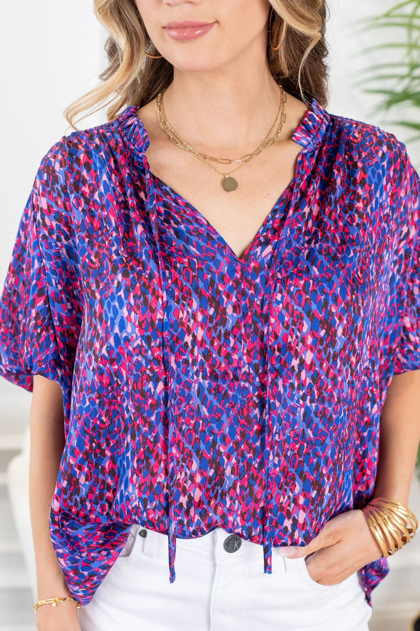 Jade Top- Blue | Avara