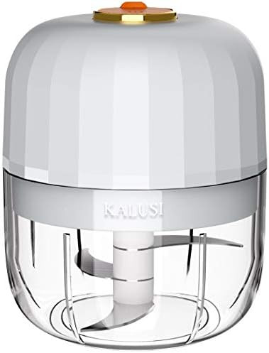 KALUSI Cordless Mini Food Processor, Electric Garlic Chopper for Onion Vegetables Meats, BPA Free... | Amazon (US)