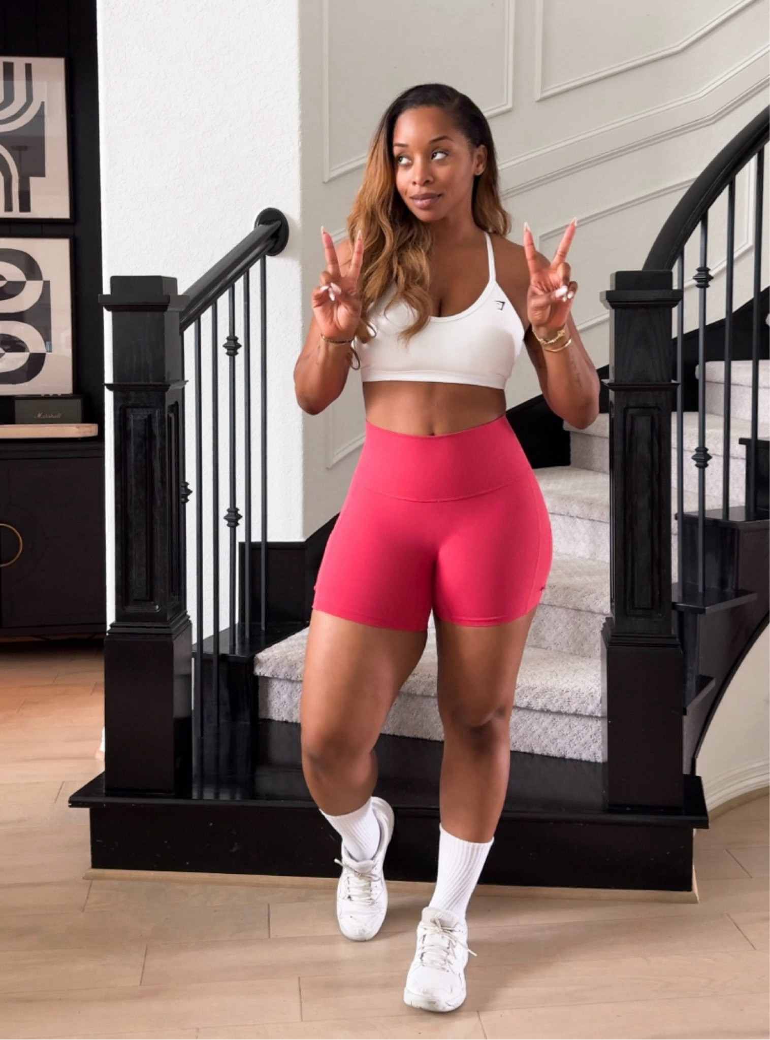 Gym Outfit from Gym Shark! Biker Shorts and Sports bra 



#LTKfitness #LTKstyletip #LTKSeasonal