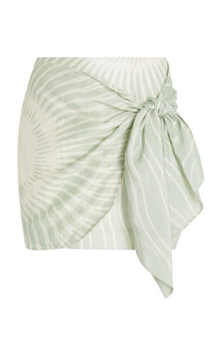 Celeste Linen-Blend Mini Skirt | Moda Operandi (Global)