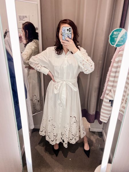 Looking for a White dress perfect for Vacation, Spring dress, Easter Dress? Name it, this dress checked all the boxes. It fits true to size 

#LTKSeasonal #LTKfindsunder100 #LTKshoecrush