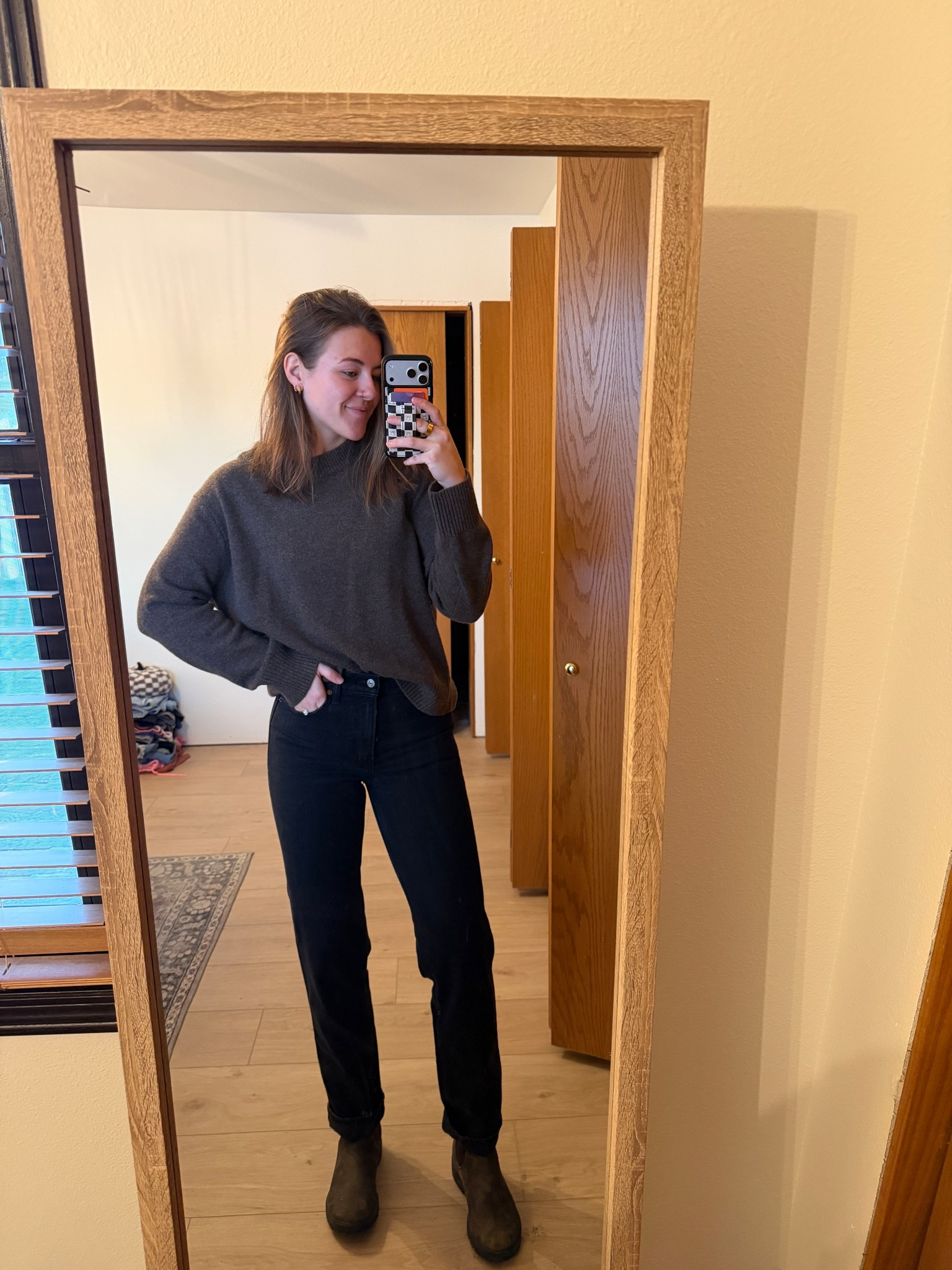 all these pieces are a bit more expensive but such great quality!! 

Small in the sweater - I’m 5’6 